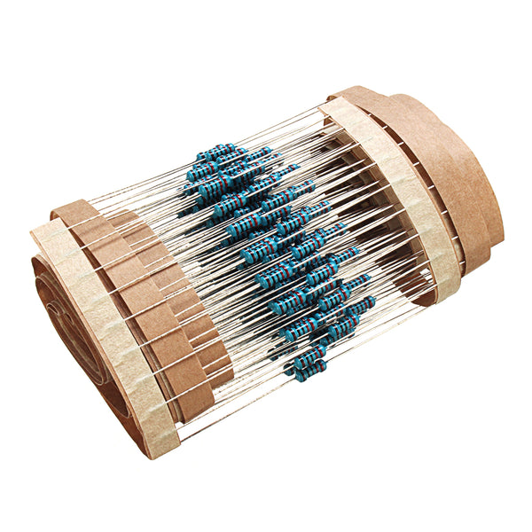 2000pcs 1/4W 220 ohm Resistor +/- 1% ROHS1/4w 220R ohm Metal Film Resistors 0.25W Watt Color Ring Resistance Carbon Film