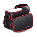 WHEEL UP 6.2 Inch Waterproof Bike Touch Screen Bag Front Frame Top Cell Phone Bicycle Case for iPhon