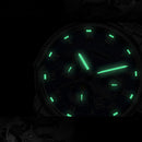 Aesop 9016G Full Steel Automatic Mechanical Watch 3ATM Waterproof Calendar Men Watch