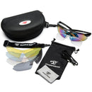Flight Polarized Air Sports Cycling Sunglasses Bike Outdoor Glasses 5 Lens Night