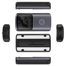 Bakeey M10 720P 166 Wide View Two-way Audio Smart WIFI Video Doorbell Smart Home PIR Alarm Monitor