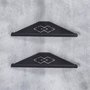 Brushed Black Stainless Steel Wall Bathroom Kitchen Storage Shelf Shower Caddy Rack