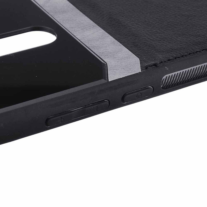 For Xiaomi Redmi Note 8 Pro Case Bakeey Luxury Business PU Leather Mirror Glass Shockproof Protective Case
