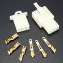 10sets 2.8mm 3 Way Motorcycle Electrical Male Female Connector Terminal Housing