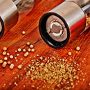 Stainless Steel Handheld Faucet Pepper Salt Mill Grinder Spice Mill Muller Cooking Tool