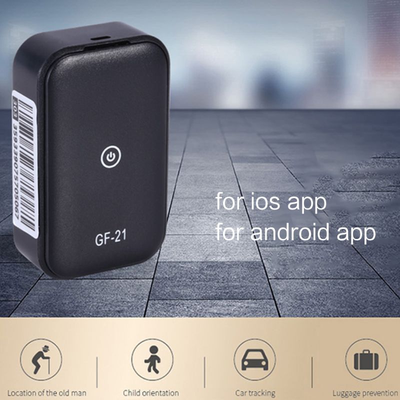GF21 Mini GPS Real Time Tracker Anti-Lost Device Voice Control Recording Locator High-definition Microphone WIFI+LBS+GPS
