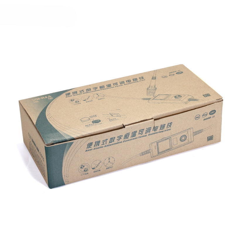 YIHUA 908D-II Temperature Adjustable Soldering Iron Station Temperature Correction Sleep Protection 65W 90~480 Removable Stand