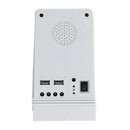 2200mAh Solar Lighting System USB Portable Emergency Light Solar Panel Powered System with 2Pcs 2W Light Bulbs