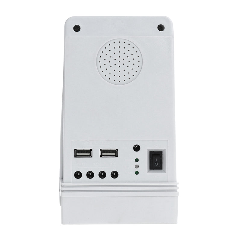 2200mAh Solar Lighting System USB Portable Emergency Light Solar Panel Powered System with 2Pcs 2W Light Bulbs