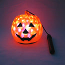 Halloween LED Rotate Hanging Halloween Pumpkin Lantern Night Light Festival Gift Kids Home Party Decor