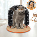 Pet Cat Arch Hair Grooming Scratcher Toy Self-Groomer Toys Massage