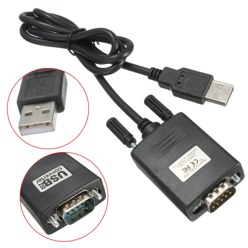 Universal RS232 RS-232 Serial to USB 2.0 PL2303 9 Pin Cable Adapter Converter Interface