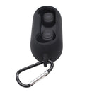 Bakeey Portable Shockproof Dirtyproof Silicone Wireless bluetooth Earphone Storage Case with Keychain for QCY T1