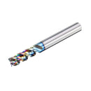 Drillpro 3-10mm DLC Colorful End Mill For Aircraft Aluminum Upgrade Milling Cutter CNC Machine Tool