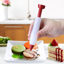 Silicone Cake Decorating Pen Dessert Pastry Cup Cake Ice Cream Biscuit Decoration Tool Baking Gadget