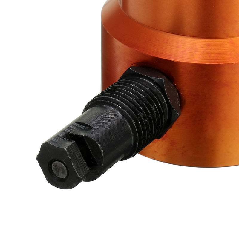 Blue or Orange Double Headed Sheet Metal Cutting Nibbler Drill Attachment Metal Cutter