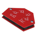 Drillpro 25/50/75LBS Magnetic Welding Locator Holder Hex Located Horn Clamp Welding Magnetic Angle Arrow Holder
