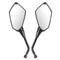 8/10mm Positive Universal Motorcycle Rearview Side Mirrors For Honda/Kawasaki/Suzuki Bolt