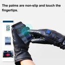 2800Mah/4000Mah Electric Heated Touch Screen Gloves Winter Warmer Motorcycle Racing Glove Waterprrof