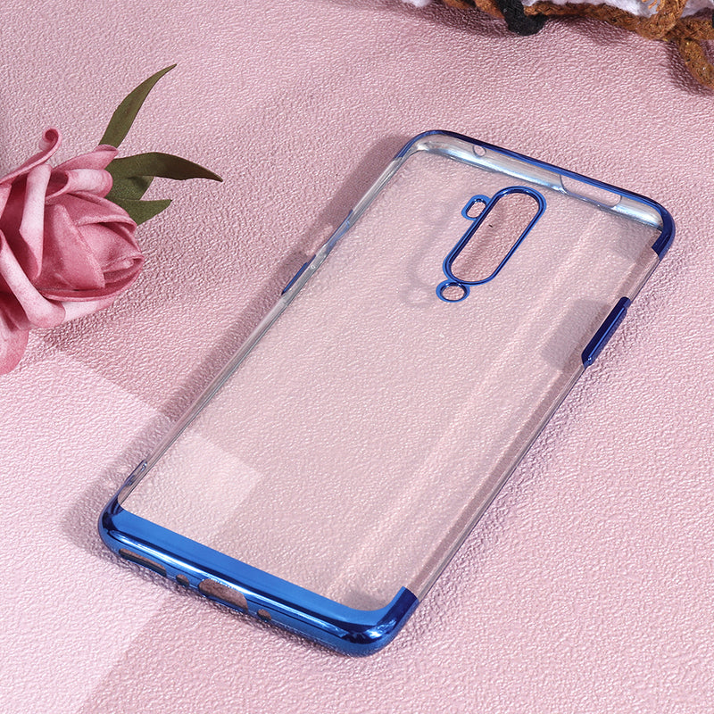 Bakeey Plating Ultra-thin Transparent Shockproof Soft TPU Protective Case for OnePlus 7T Pro