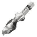 1/4 Inch Hex Shank HSS M4/5/6/8/10 Metric Screw Tap  Combination Drill Tap Bit