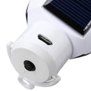 Solar Powered 9W E27 18 LED Bulb Camping Lantern USB Rechargeable for Outdoor Tent Fishing
