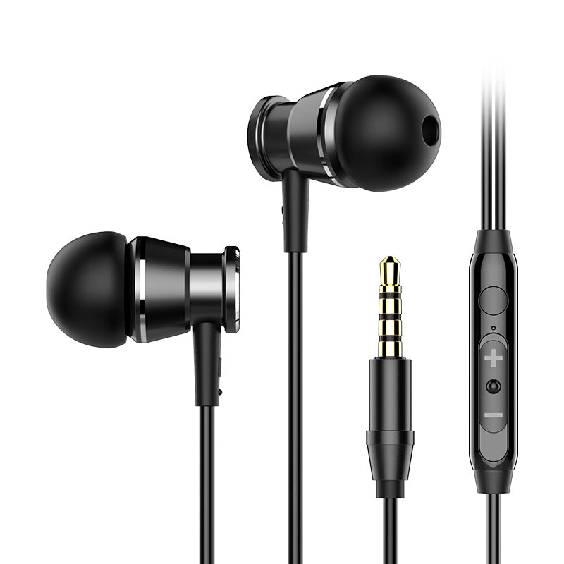Langsdom M305 Mini 3.5mm Wired In-ear Earphone Stereo Heavy Bass Headphone With Mic for Iphone Samsung HTC