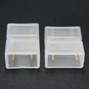 8MM/10MM 2 Pin Connector Solderless For 5050/3014/2835/5730 LED Xmas Strip Light