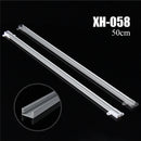 50CM XH-058 Aluminum Channel Holder For LED Strip Light Bar Under Cabinet Lamp