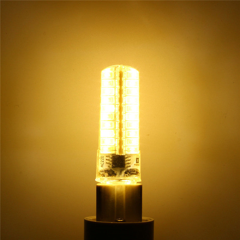 Dimmable E11 E12 E14 E17 G4 G9 BA15D 2.5W LED Corn Bulbs Warm Pure White Silicone Light Bulb AC110V