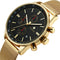 WWOOR 8862 5ATM Waterproof Chronograph Men Wrist Watch Full Steel Clock Quartz Watch