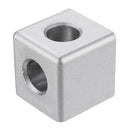 Machifit 2/3 Hole Aluminum Angle Connector Junction Corner Bracket 2020/3030/4040 Series Aluminum Extrusion CNC Parts