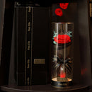 Para Ella Preserved Fresh Rose Flower with Fallen Petals in Glass Dome on a Wooden Base Decorations