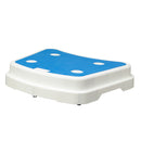 Bath Step Stackable Disability Safety Aid Anti Slip Grip Shower Half Foot Pegs Step Stool