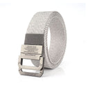 AWMN 125cm Double Ring Tactical Belt Leisure Camping Hunting Nylon Waist Belt