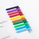 Kinbor DTB6698 5/10 Colors Colorful Press Gel Pens 0.5mm Frosted Barrel Drawing Writing Pen Office School Supplies Gifts