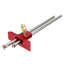 Aluminum Alloy Marking Gauge Woodworking Decoration Scriber DIY Hand Scribing Tool