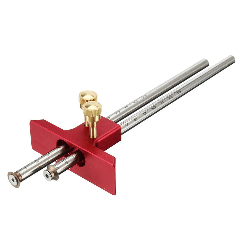 Aluminum Alloy Marking Gauge Woodworking Decoration Scriber DIY Hand Scribing Tool