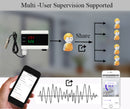 WiFi Tuya Smart Temperature Humidity Alarm Sensor Thermometer Hygrometer Detector Home Digital Display Android APP Alert