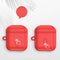 TOTU Anti-Dust Soft Silicone Wireless Bluetooth Earphone Storage Protective Case with Hook for AirPods 2 / AirPods 1