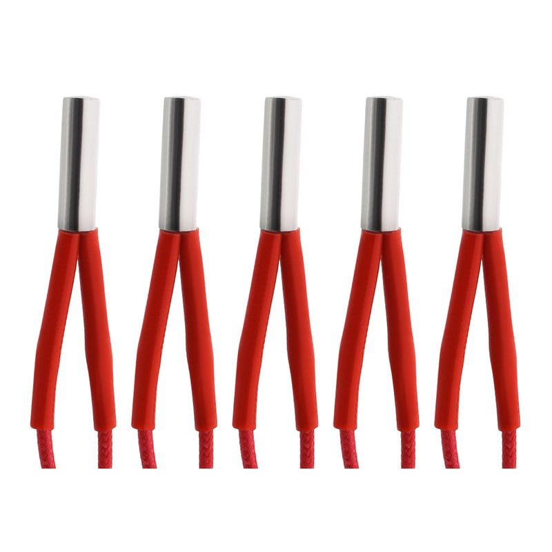 TWO TREES 5Pcs Cartidge Heater + 6Pcs 100K  3950 NTC Thermistor + 1Pcs 5mm High Temperature Tape for 3D Printer Part
