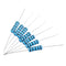 200pcs 3W 1KR 1K ohm Metal Film Resistor 1% Error 3w DIP Color Ring Resistance