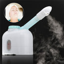 LuckyFine 360 Facial Steamer Ozone Mist Sprayer Vaporizer Hydrating Skin Care Deep Clean