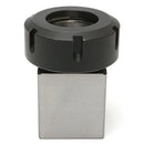 Hard Steel Square ER-40 Collect Chuck Block CNC Lathe Tool Holder