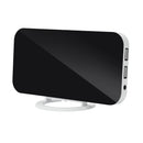 Dual USB Charger Digital LED Mirror Display Alarm Clock