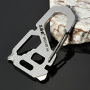 Sanrenmu SK014D Multi Tools Kit Nail Puller Wrench Opener Keychain