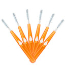 Fawnmum Dental Floss Cleaner Push-Pull Interdental Brushes Gum Slim Toothpick Oral Care Tool 10pcs