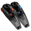 4 In 1 Car Handheld Vacuum Cleaner Tire Inflator Pump Pressure Gauge Cleaner