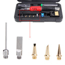 5pcs Self-Ignition Gas Soldering Iron Cordless Welding Kit Torch Ignition Butane Soldering Iron Tips