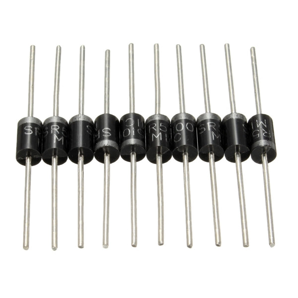200pcs SB5100 5.0A SCHOTTKY BARRIER Diode 100V 5A